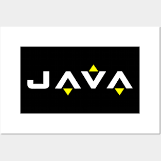 Javawatch (white) Posters and Art